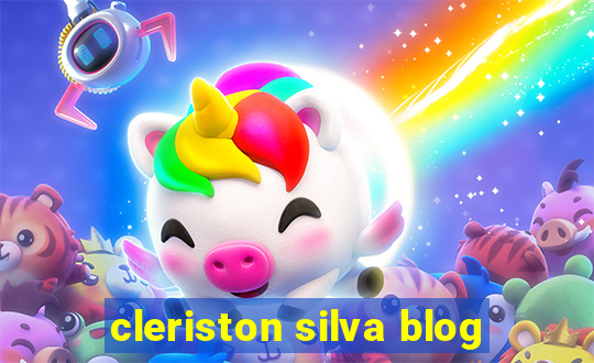 cleriston silva blog